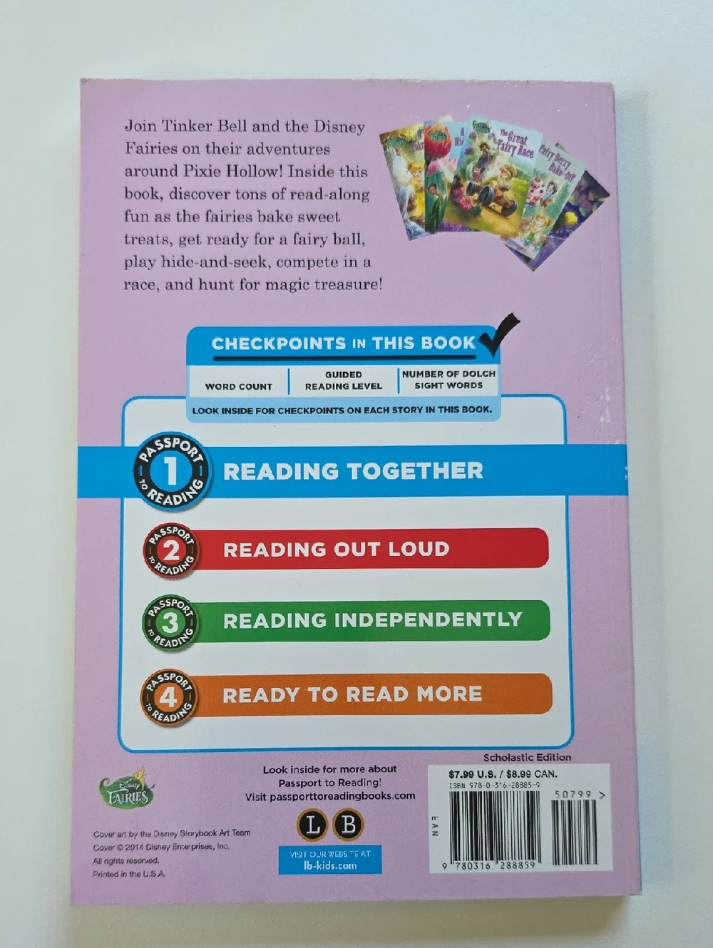 Early Readers Children's Books Disney Fairies Pinkalicious & Barbie